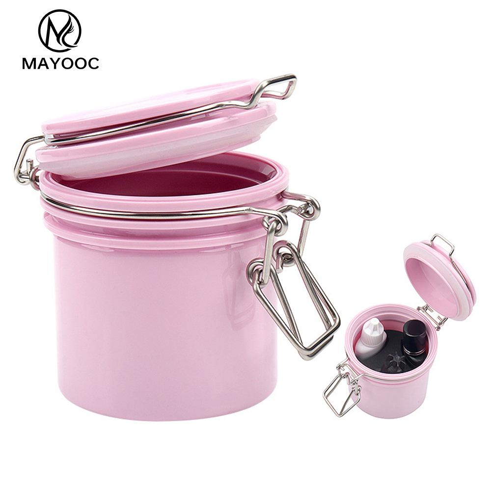 Eyelash Extension Glasses - 1pcs Eyelash Glue Storage Tank Container