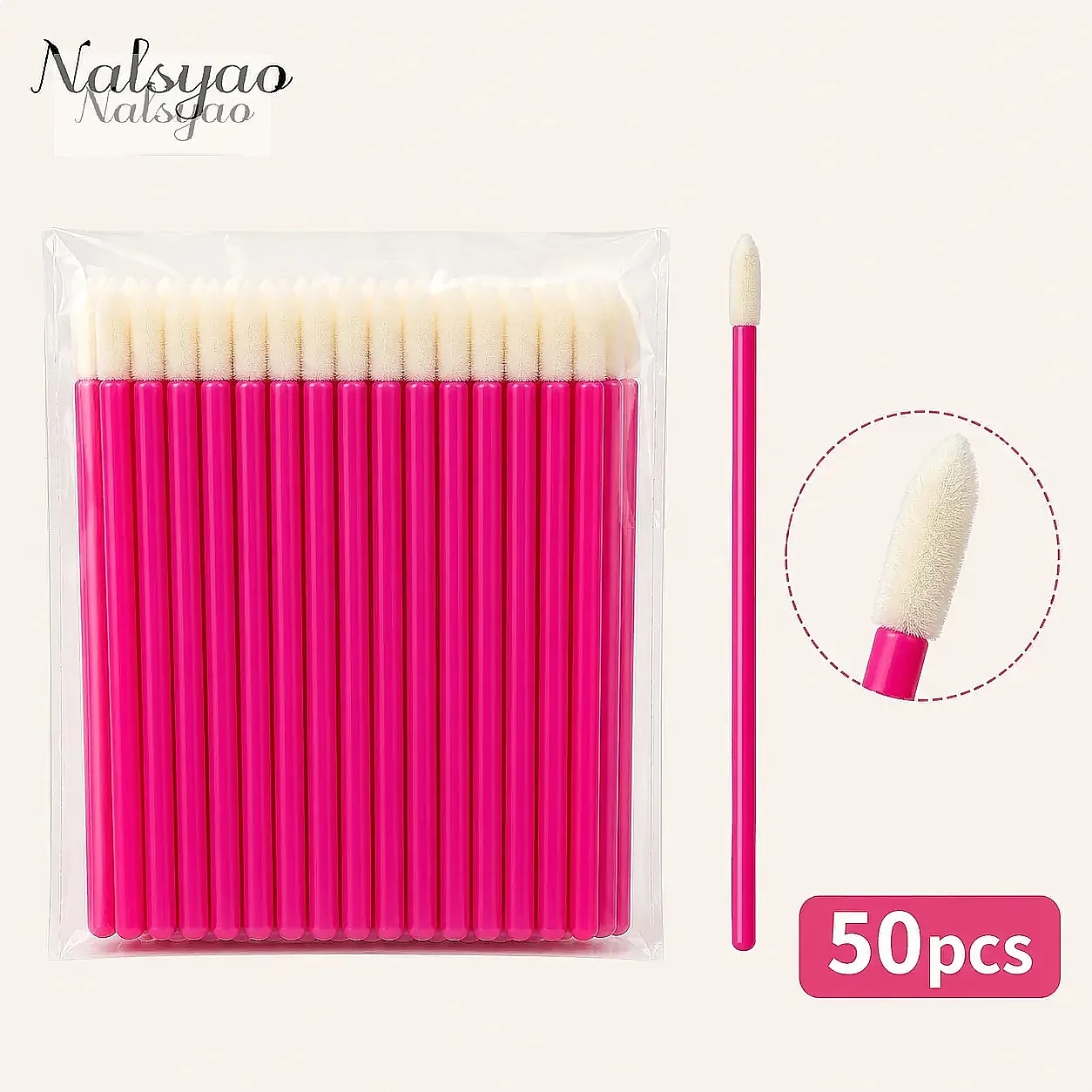 Eyelash Extensions - 50/500PCS Disposable Mascara Wands Lash Extension