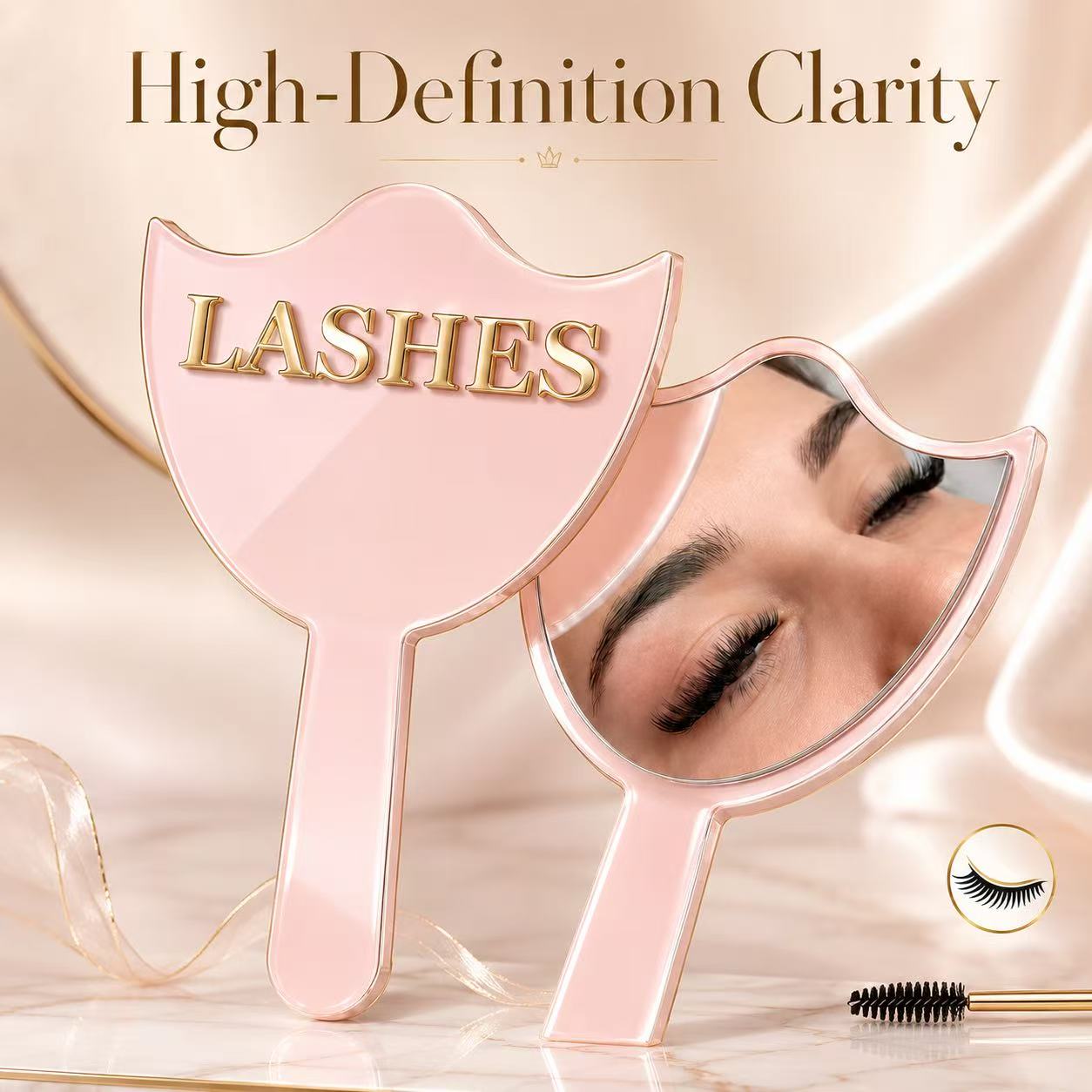 Eyelash Extension Glasses - HD Glass Lash Extension Mirror with