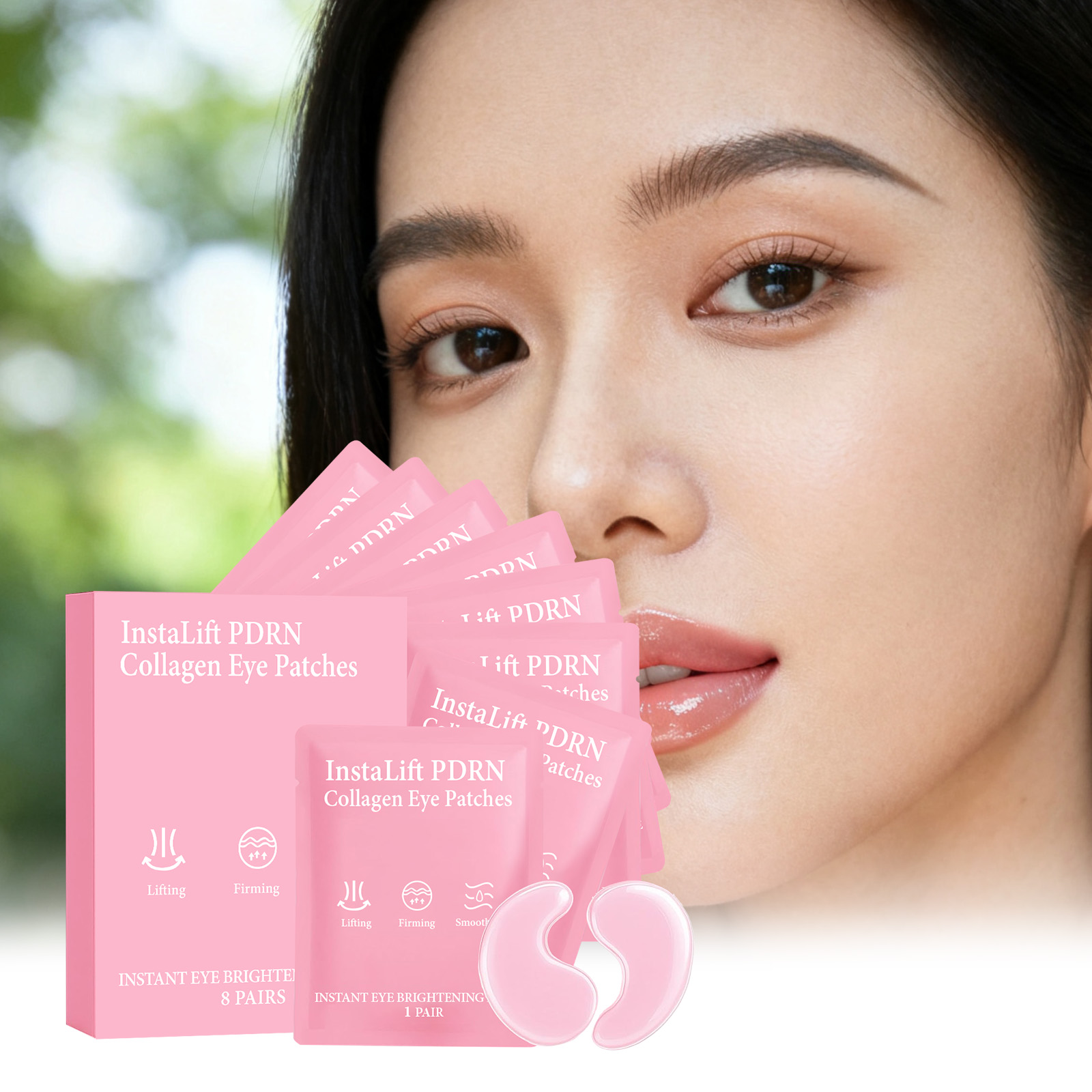 Eye Pad Collagen - Instalift PDRN Collagen Eye Patches Anti