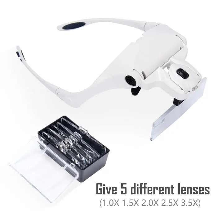 1PCS Magnifier Glasses Eyelash - Eyelash Extension With Glasses 评论和价格