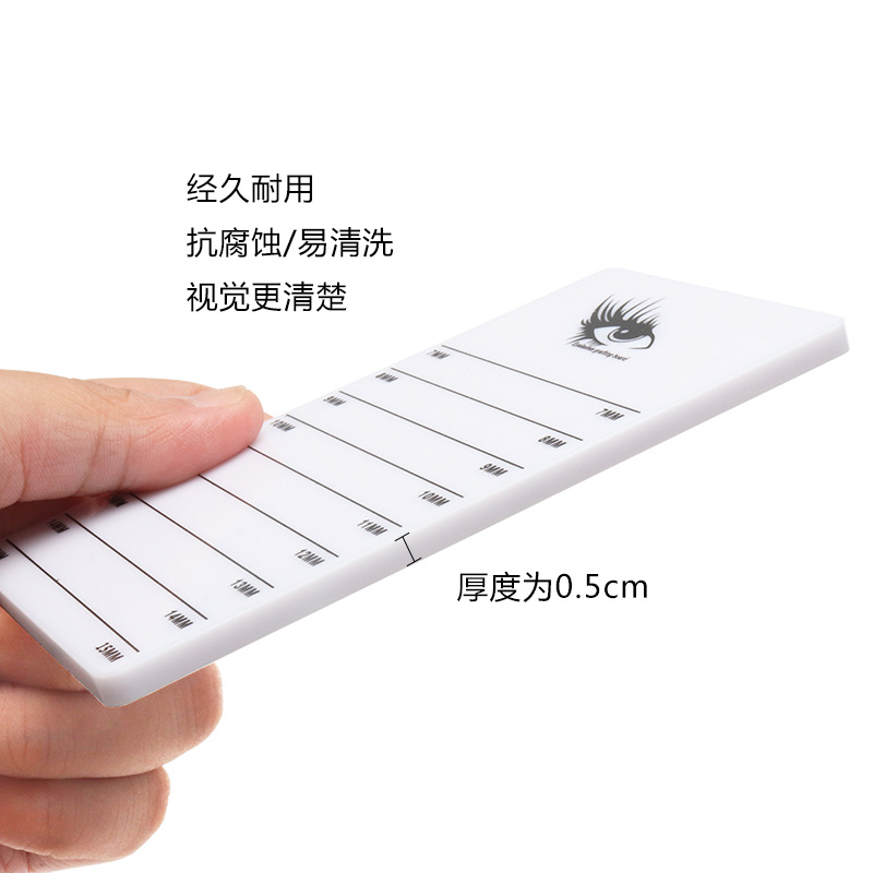 1Pc Acrylic Lash Holder Palett - Eyelash Extension Glasses 评论和价格
