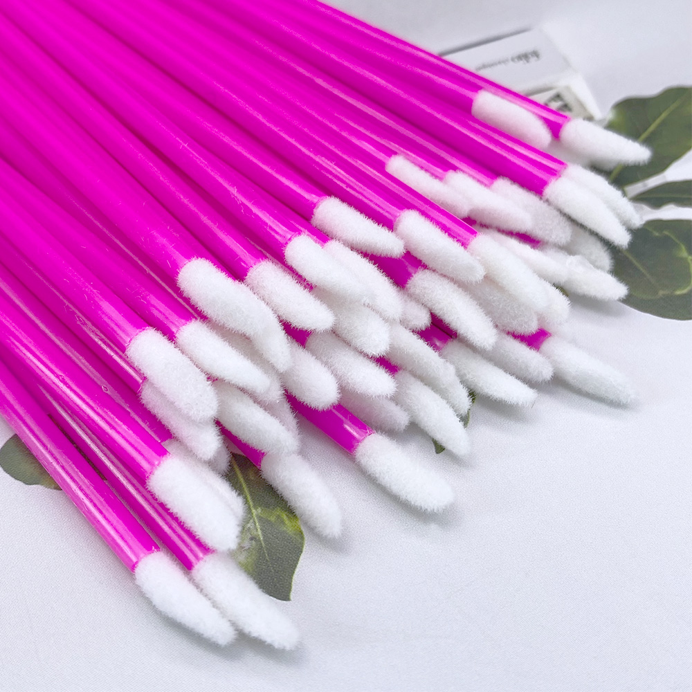 100Pcs Disposable Lip Brush Ey - Micro Brush Applicator 评论和价格