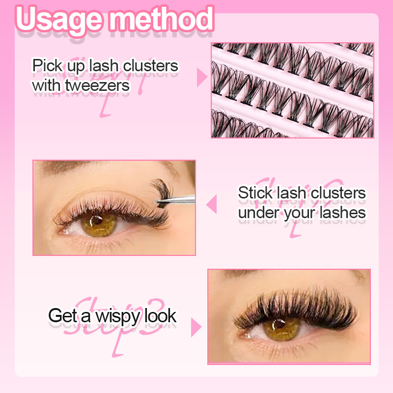 Individual Lashes Eyelash tuft - Eyelash Extensions 评论和价格