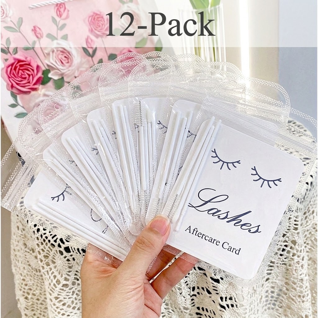 12pcs Eyelash Aftercare Kits f - Eyelash Extension Glasses 评论和价格