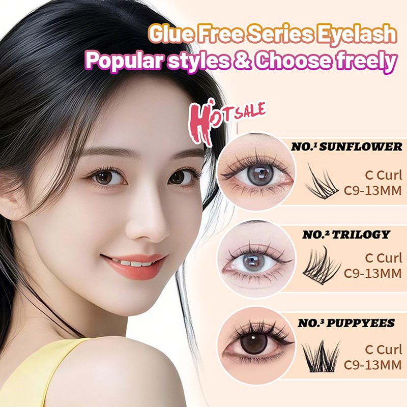 100-160Cluster Eyelash Extensi - Eyelash Extension No 10 评论和价格