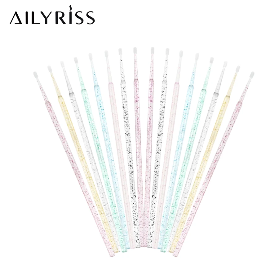 100PCS/Lot Disposable Eyelash  - Micro Brush Applicator 评论和价格