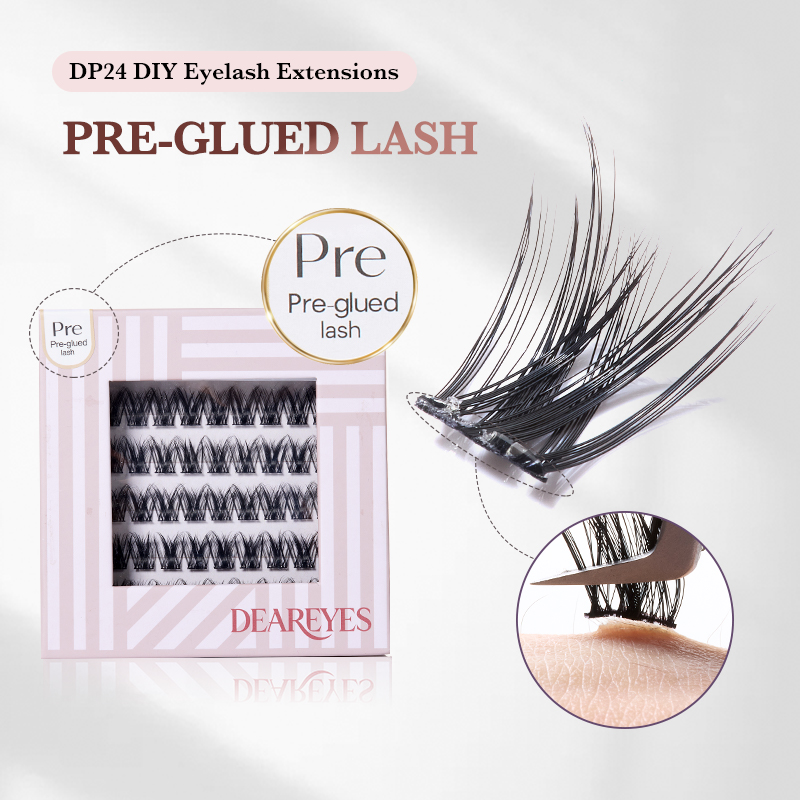 DearEyes DP-24 Self Adhesive E - Eyelash Extension No 10 评论和价格