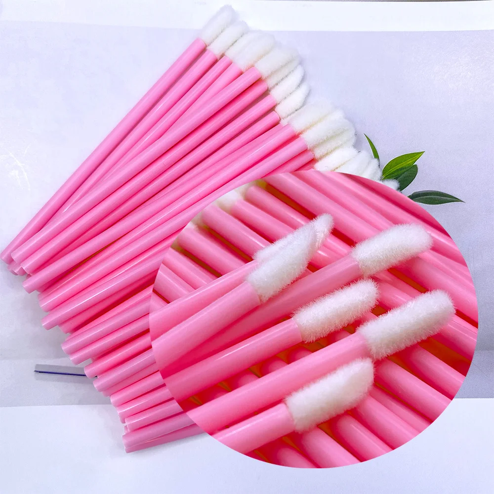 50/500Pcs Disposable Lip Brush - Eyelash Extension Salon 评论和价格