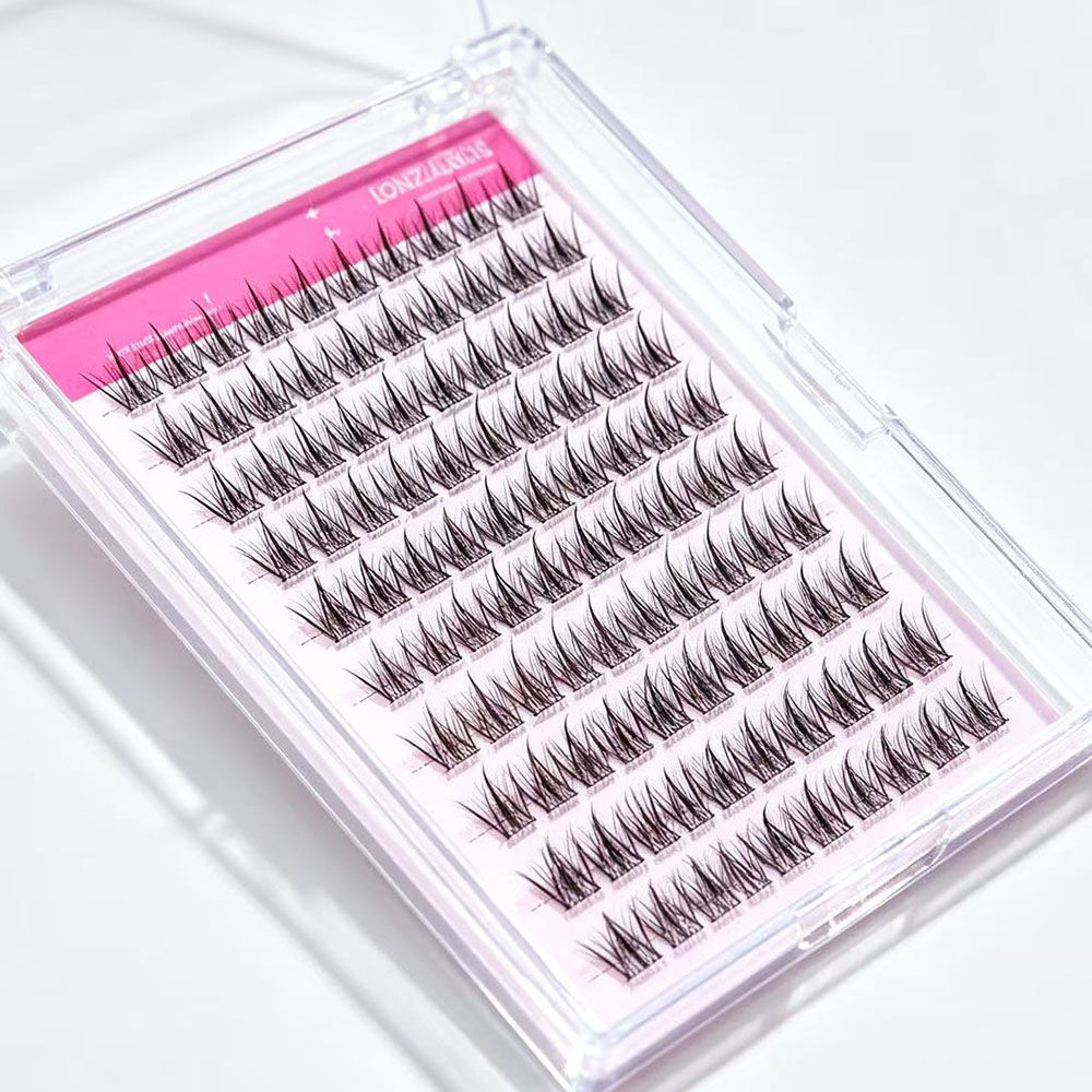Premium Self Adhesive Wispy Cl - Eyelash Extension No 10 评论和价格