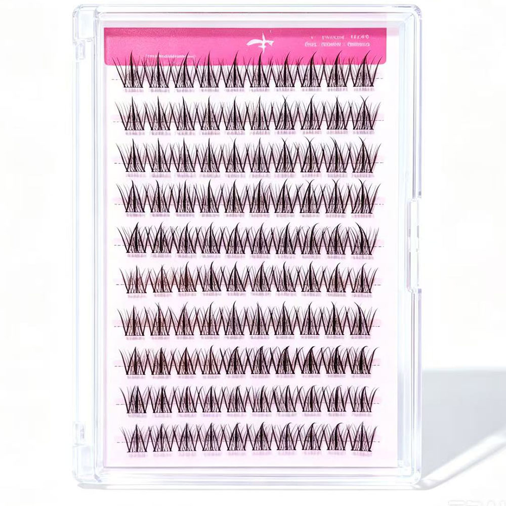 Premium Self Adhesive Wispy Cl - Eyelash Extension No 10 评论和价格