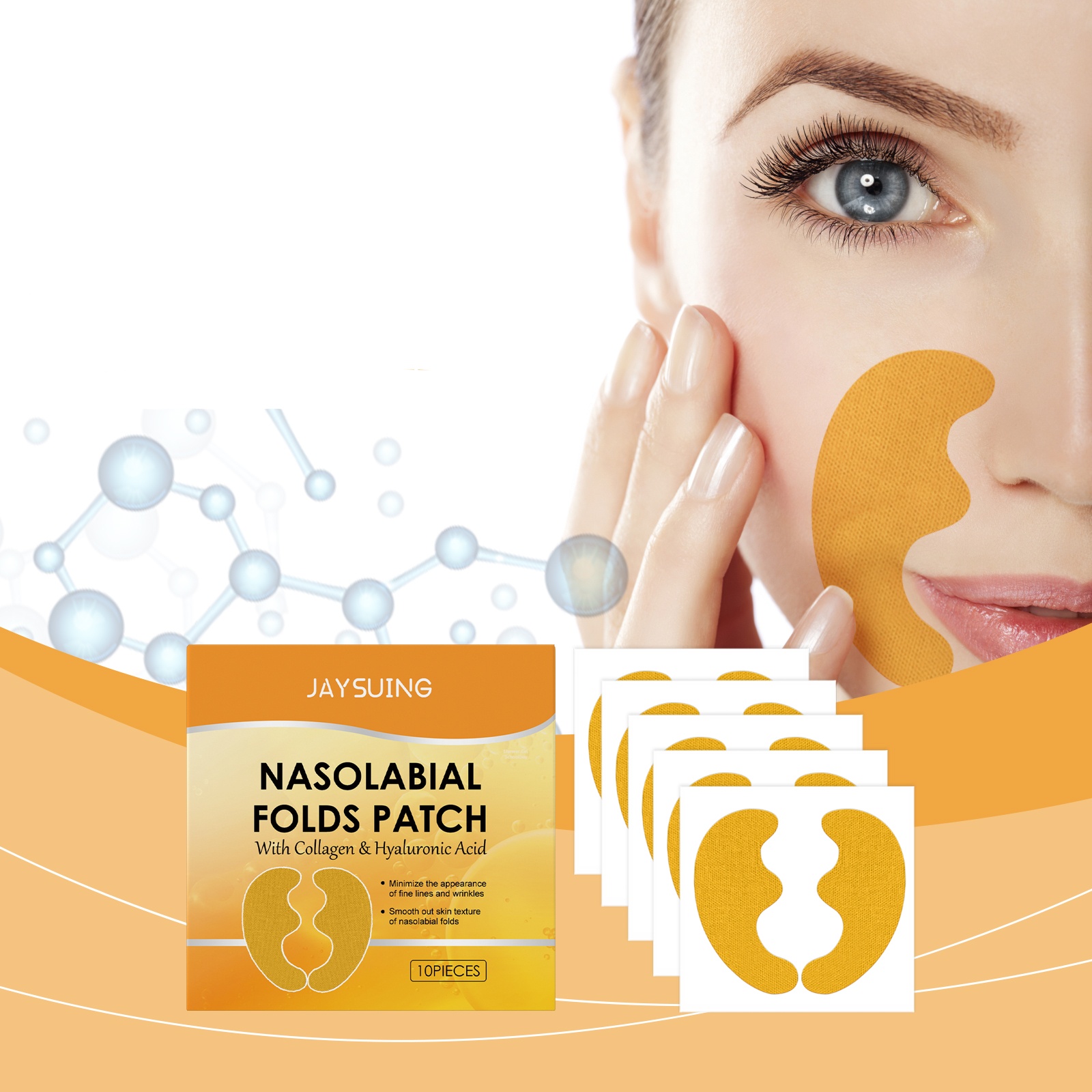 Wrinkle Removal Patch Hyaluron - Eye Pad Collagen 评论和价格