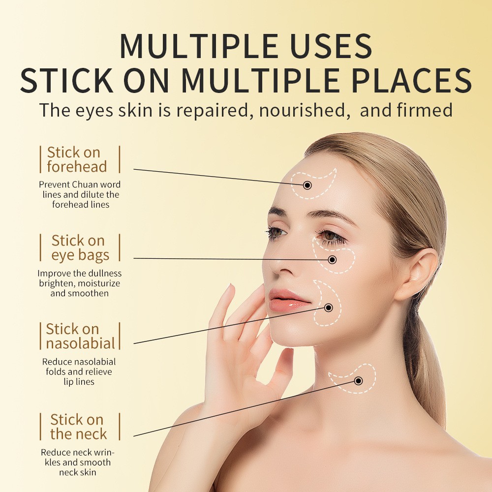 60pcs Golden Collagen Avocado  - Eye Pad Collagen 评论和价格