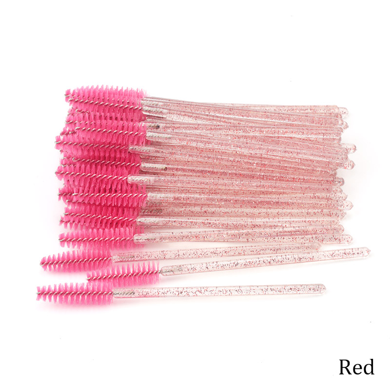 50PCS Eyelash Brushes Disposab - Micro Brush Applicator 评论和价格