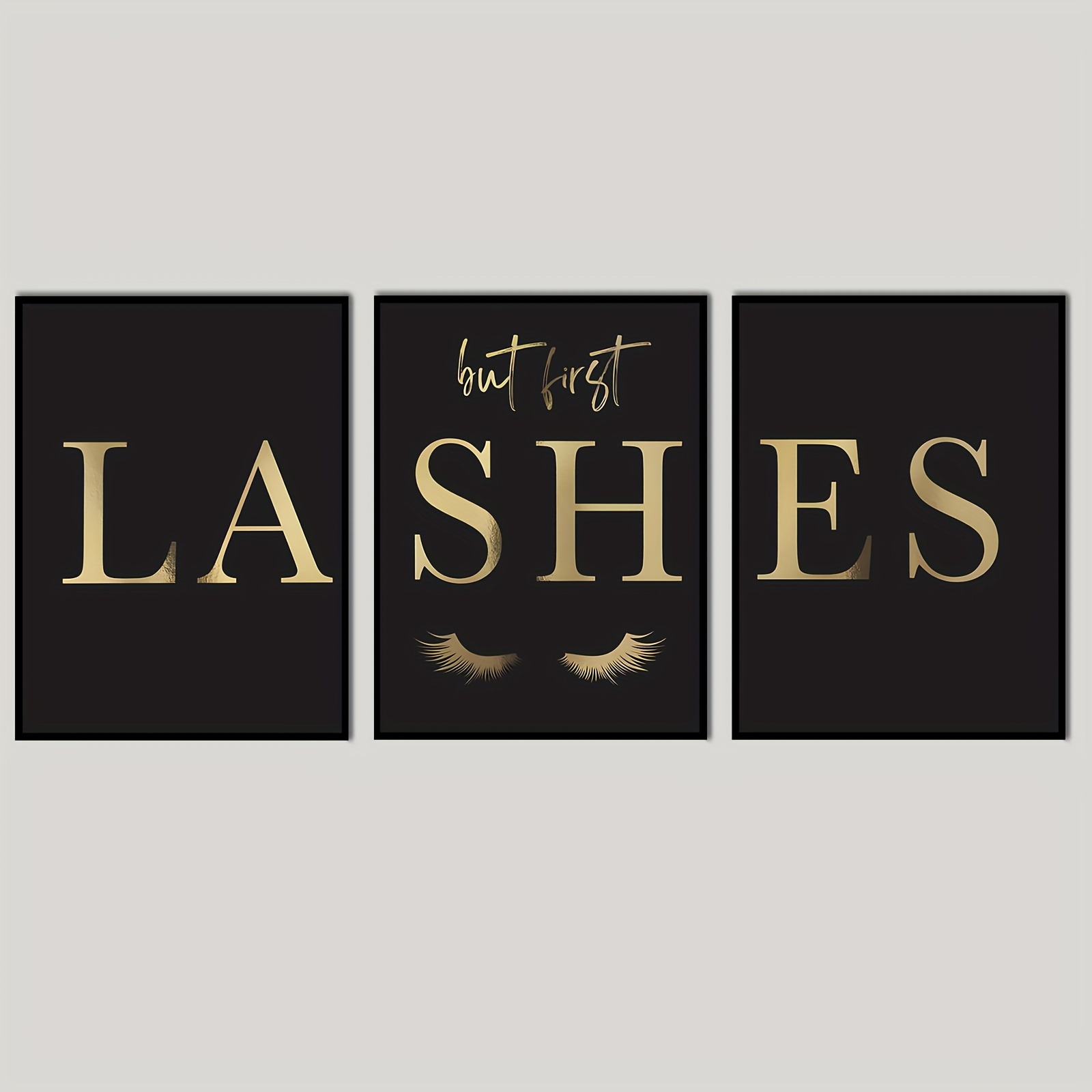 （Noframe 3PCS）-3pcs But First  - Eyelash Extension Salon 评论和价格