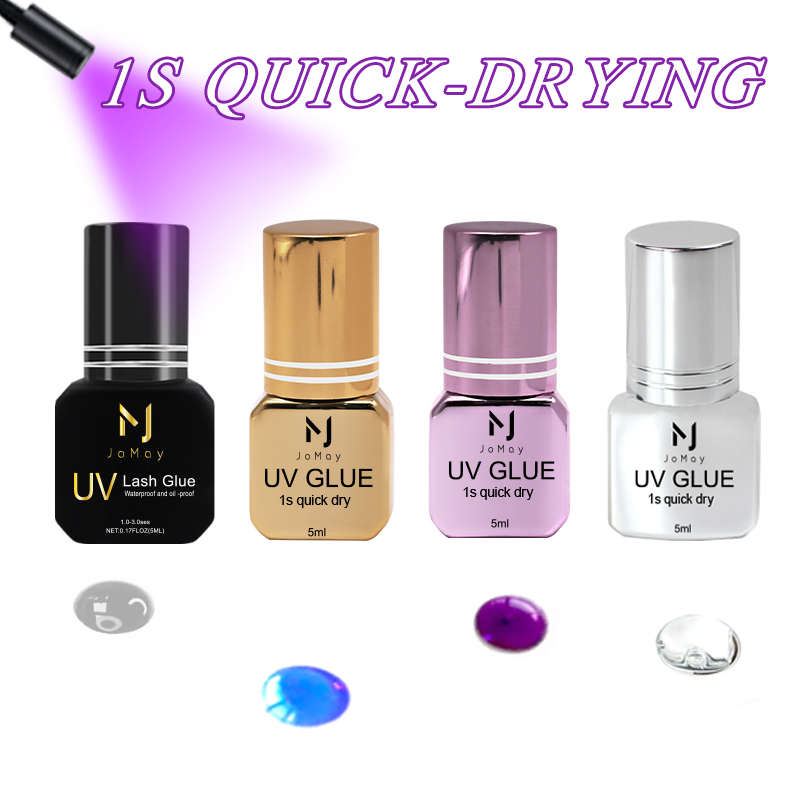 JOMAY 5ML UV Lash Glue For Eye - Eyelash Extension Uv Glue 评论和价格