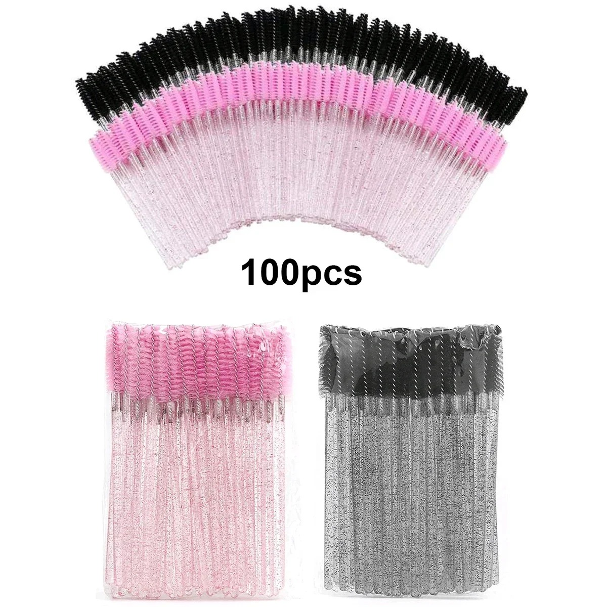 100pcs Disposable Eyelash Brus - Eyelash Extension Wholesale 评论和价格