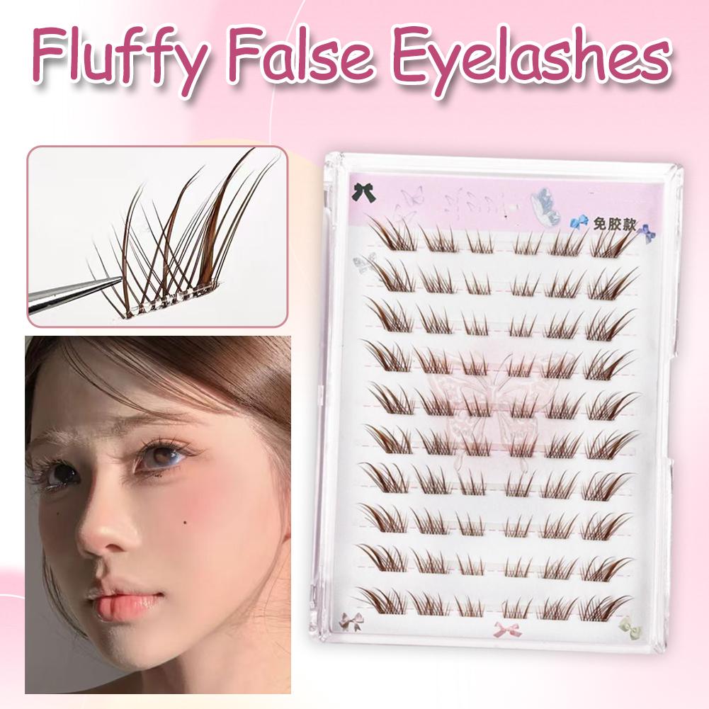 No Need Glue Fox Eye Effect Fl - Eyelash Extension No 10 评论和价格
