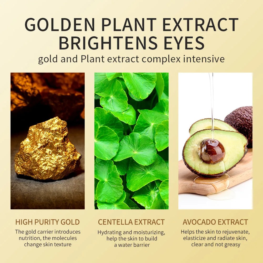 120pcs Avocado Golden Collagen - Eye Pad Collagen 评论和价格