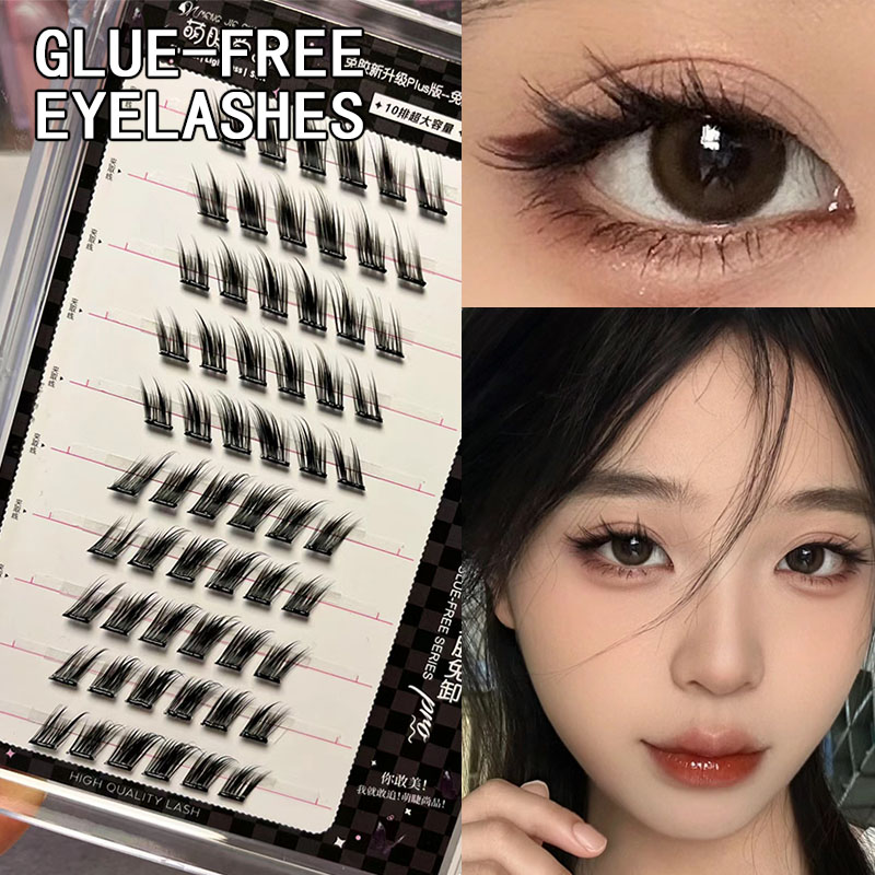 Fox Cluster Lashes Self-Adhesi - Eyelash Extension No 10 评论和价格