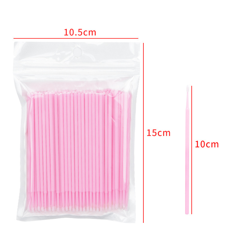500/1000PCS Micro Brushes Eyel - Micro Brush Applicator 评论和价格