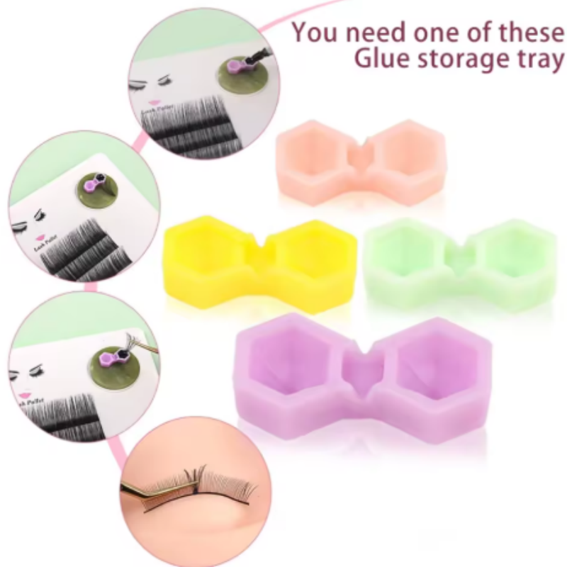 Lash Glue Cups Dual Hole Cone  - Eyelash Extension Salon 评论和价格