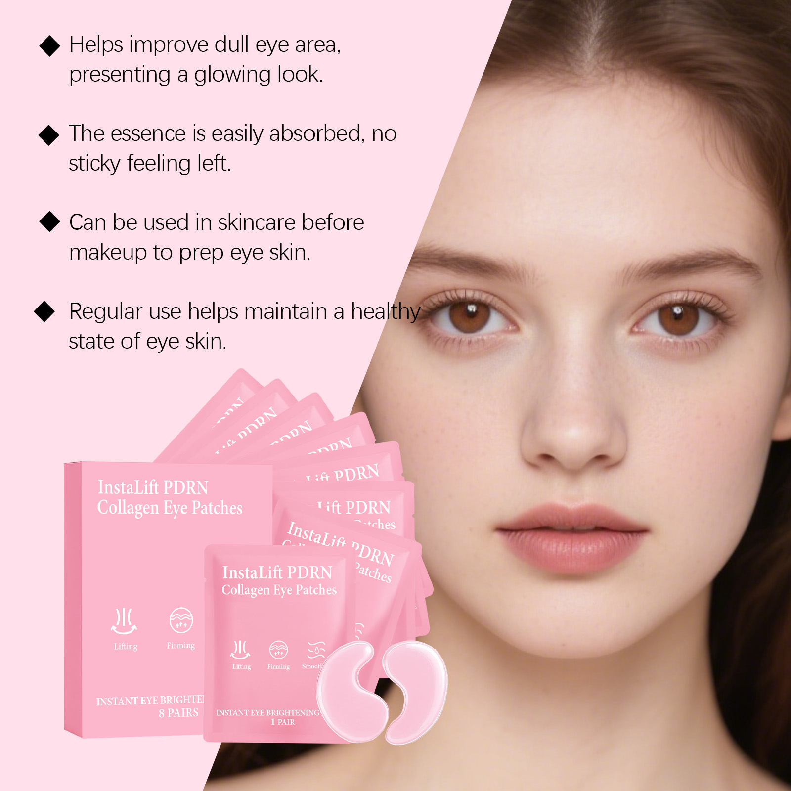 Instalift PDRN Collagen Eye Pa - Eye Pad Collagen 评论和价格