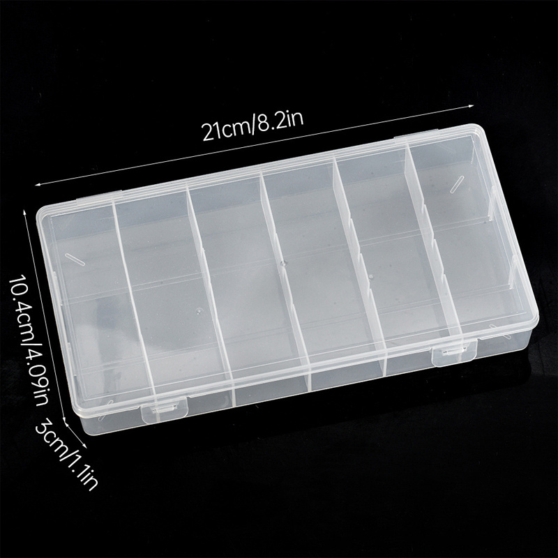 6-compartment storage box, pla - Eyelash Extension Glasses 评论和价格