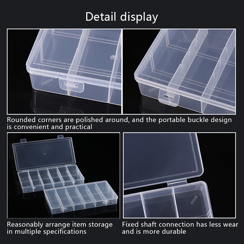 6-compartment storage box, pla - Eyelash Extension Glasses 评论和价格