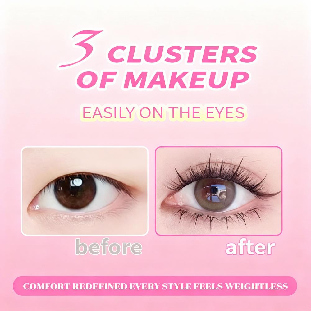 Self-Adhesive Eyelash Clusters - Eyelash Extension No 10 评论和价格