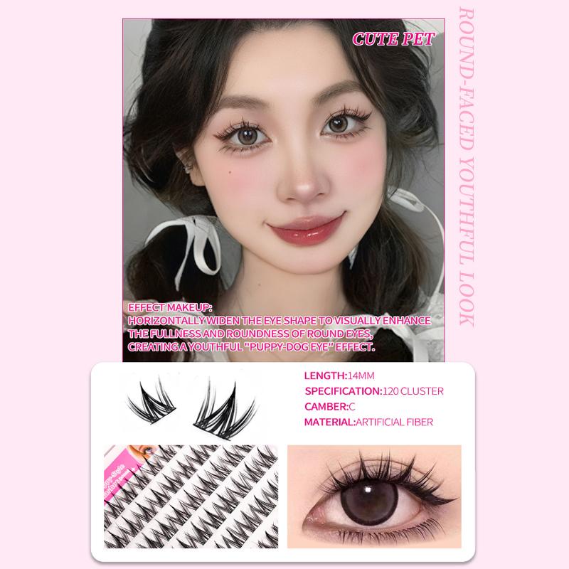 Self-Adhesive Eyelash Clusters - Eyelash Extension No 10 评论和价格