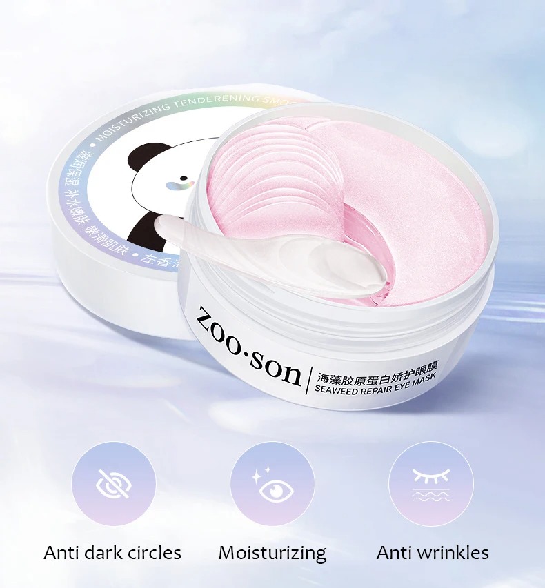 60Pcs Gold Crystal Collagen Ey - Eye Pad Collagen 评论和价格