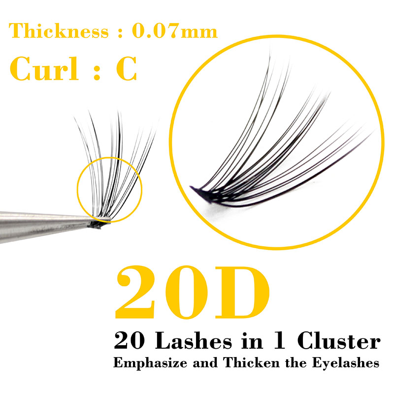 Kimcci 60 Bundles Mink Eyelash - Eyelash Extension For Asian Eyes 评论和价格